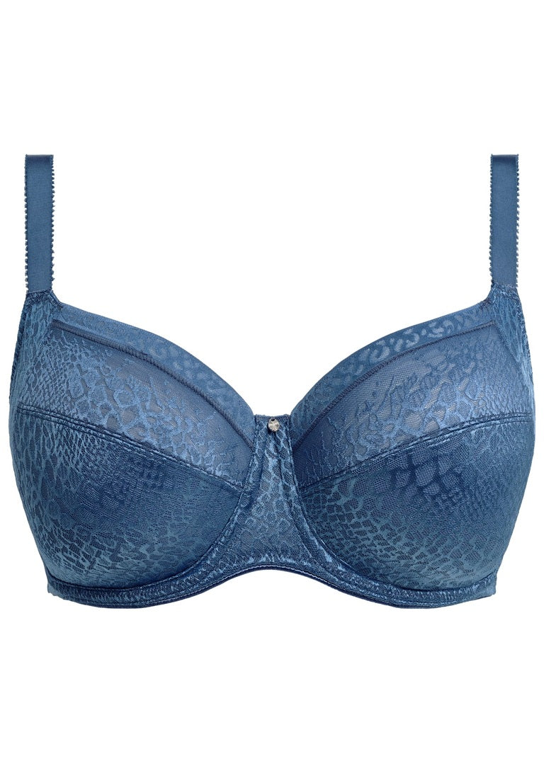 Envisage Evening Blue Uw Full Cup Side Support Bra