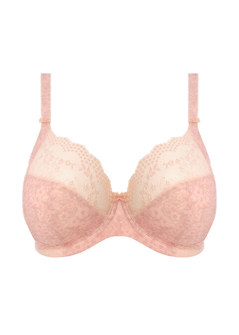 Elomi Lucie Stretch Plunge Bra   Pale Blush