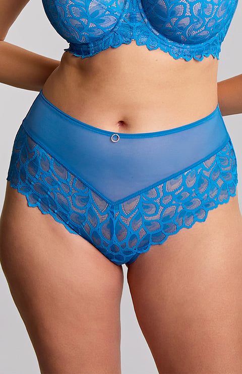 Panache Allure Full Brief Azure Blue